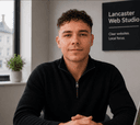 Joshua, independent web designer and founder of Lancaster Web Studio in Lancaster